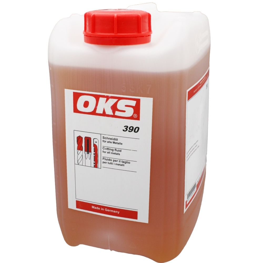 pics/OKS/E.I.S. Copyright/Canister/390/oks-390-cutting-oil-for-tools-and-metal-iso-vg-22-5l-canister-001.jpg